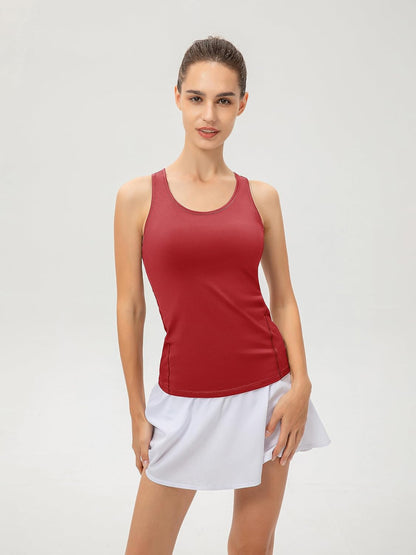 Women'S Fitness Fast Dry Compression Running Sleeveless Athletic Tank Top 2/3 Packs