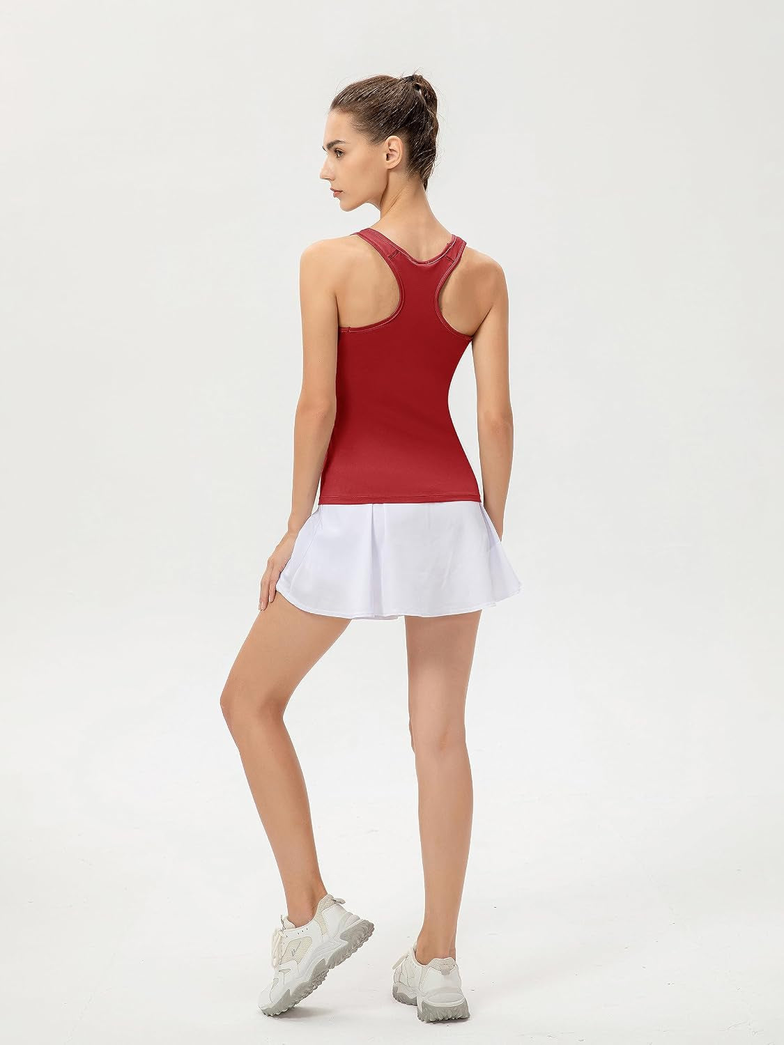 Women'S Fitness Fast Dry Compression Running Sleeveless Athletic Tank Top 2/3 Packs