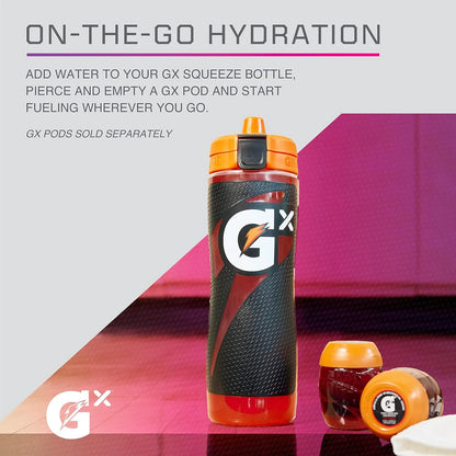 GX Refillable Water Bottle, Navy, 30Oz
