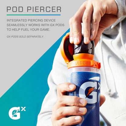 GX Refillable Water Bottle, Navy, 30Oz